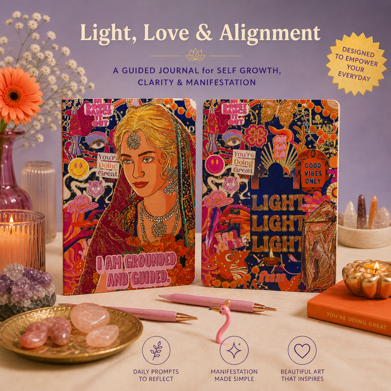 I Am Grounded and Guided Journal