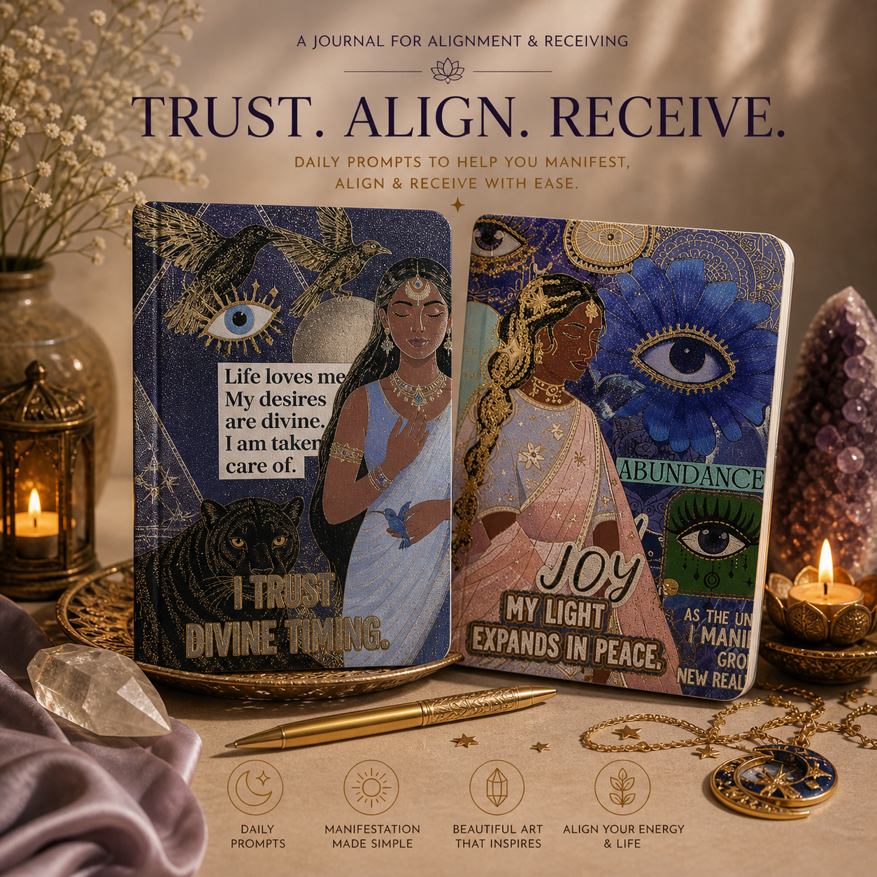 In Divine Timing – Manifestation Trust Journal