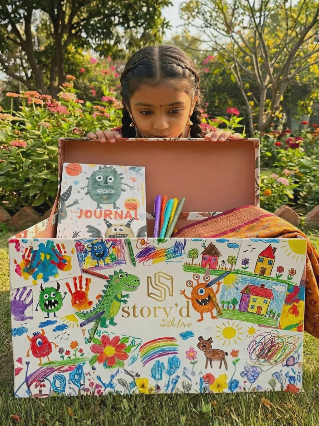 Monster Journal for Boys | Hardcover Creative Journal | Story’d